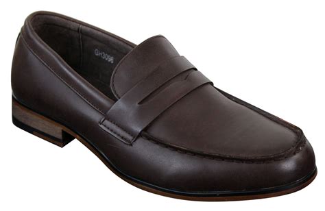 slip on loafers shoes men fake laces